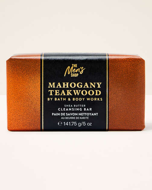 Mahogany Teakwood Shea Butter Cleansing Bar