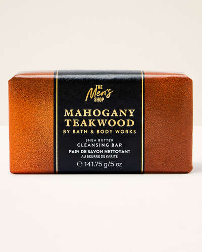 Mahogany Teakwood Shea Butter Cleansing Bar