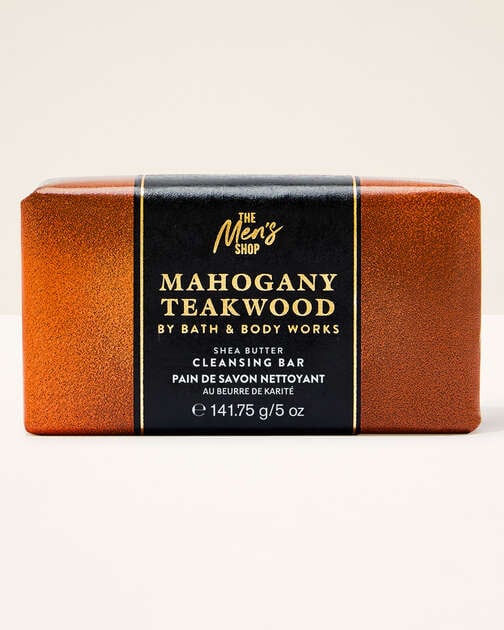 Mahogany Teakwood Shea Butter Cleansing Bar