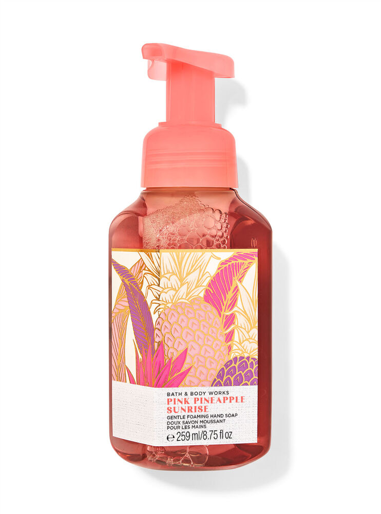 Doux savon moussant pour les mains Pink Pineapple Sunrise