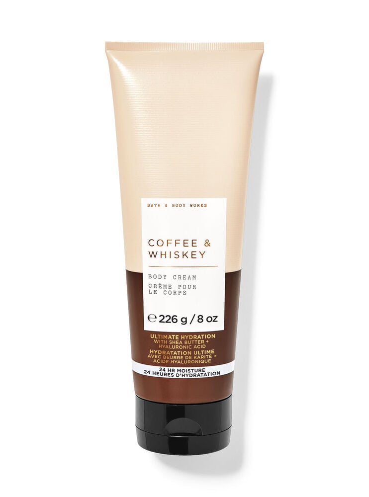 Crème pour le corps hydratation ultime Coffee & Whiskey
