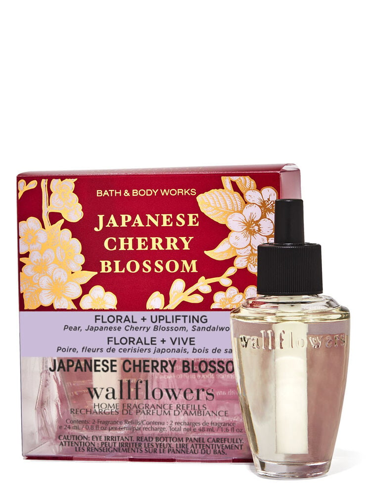 Japanese Cherry Blossom Wallflowers Fragrance Refills, 2-Pack