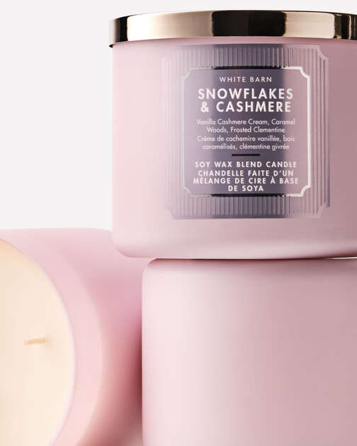 Snowflakes & Cashmere 3-Wick Candle