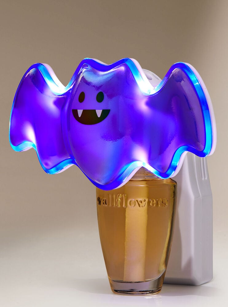 Neon Bat Nightlight Wallflowers Fragrance Plug Image 1