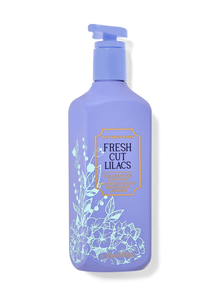 Savon nettoyant en gel pour les mains Fresh Cut Lilacs