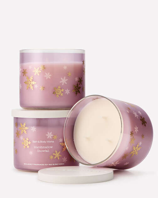 Marshmallow Snowfall 3-Wick Candle