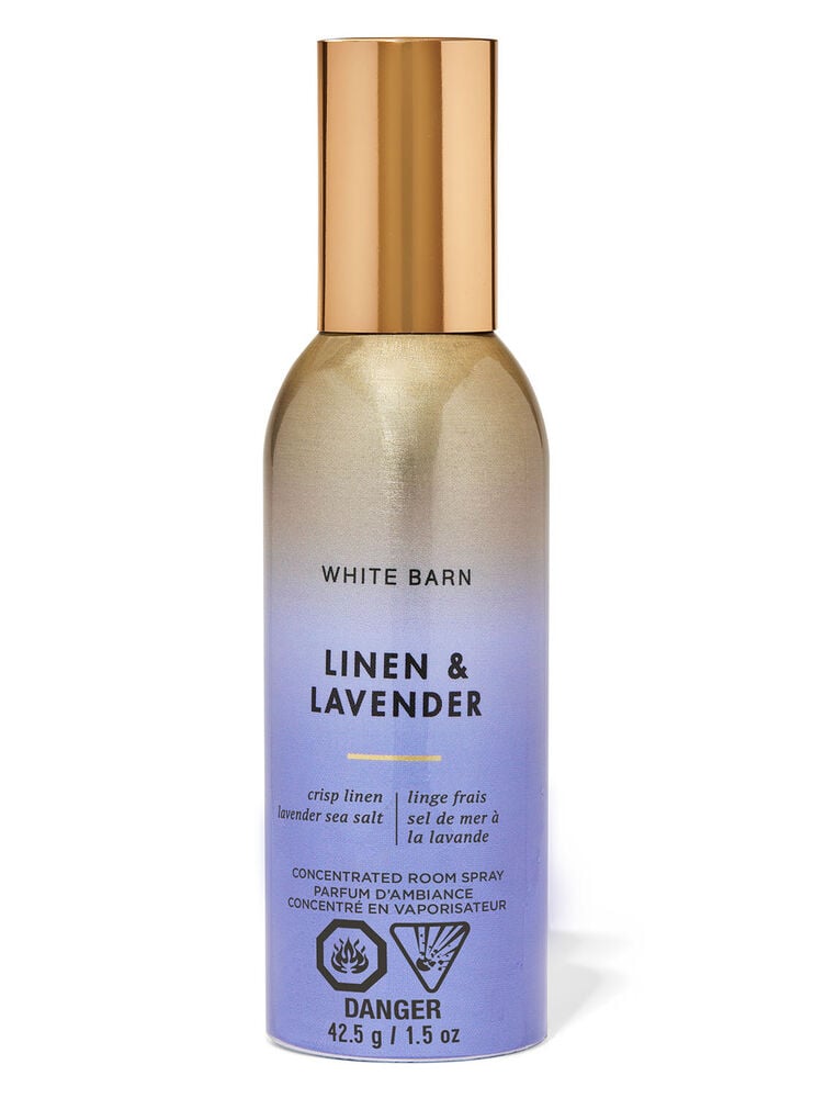 Parfum d'ambiance concentré en vaporisateur Linen & Lavender