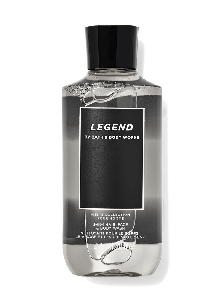 Legend 3-in-1 Hair, Face & Body Wash