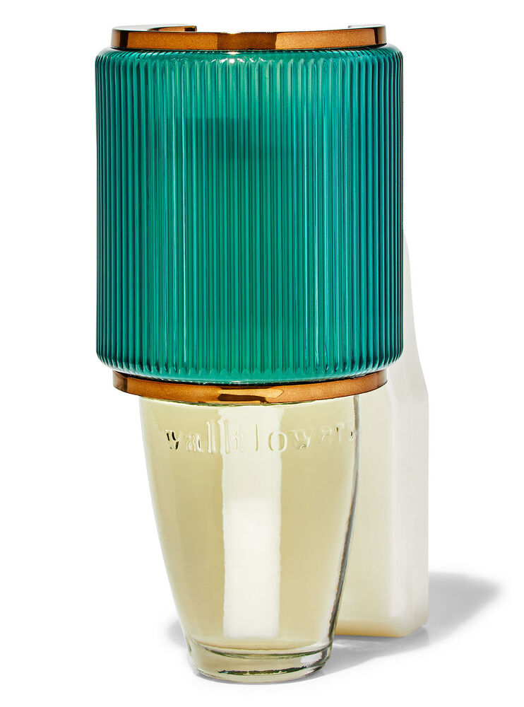 Diffuseur Wallflowers veilleuse avec contrôle de la fragrance verre ciselé vert Image 2