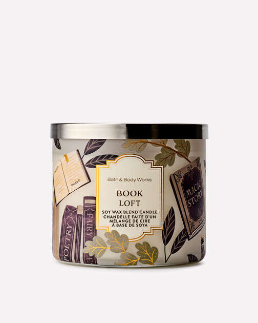 Book Loft 3-Wick Candle