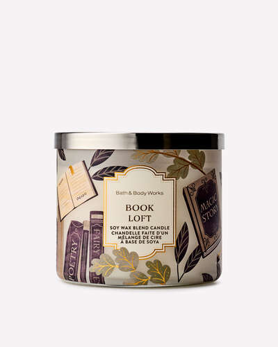 Book Loft 3-Wick Candle