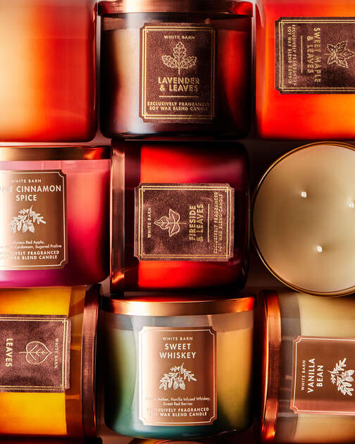Sweet Maple & Leaves 3-Wick Candle