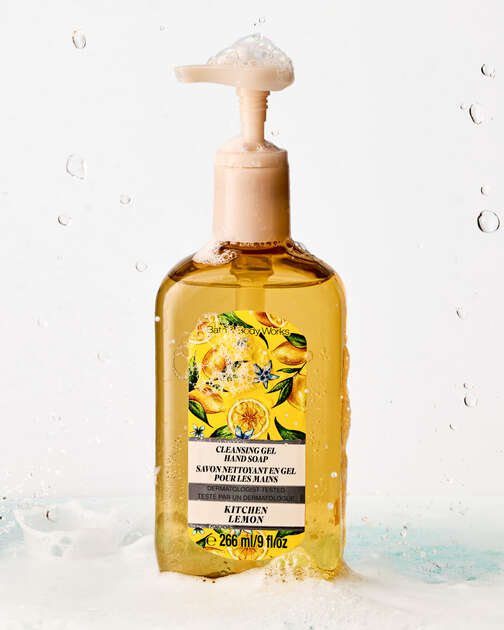 Kitchen Lemon Cleansing Gel Hand Soap