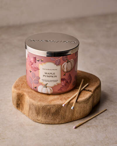Maple Pumpkin 3-Wick Candle