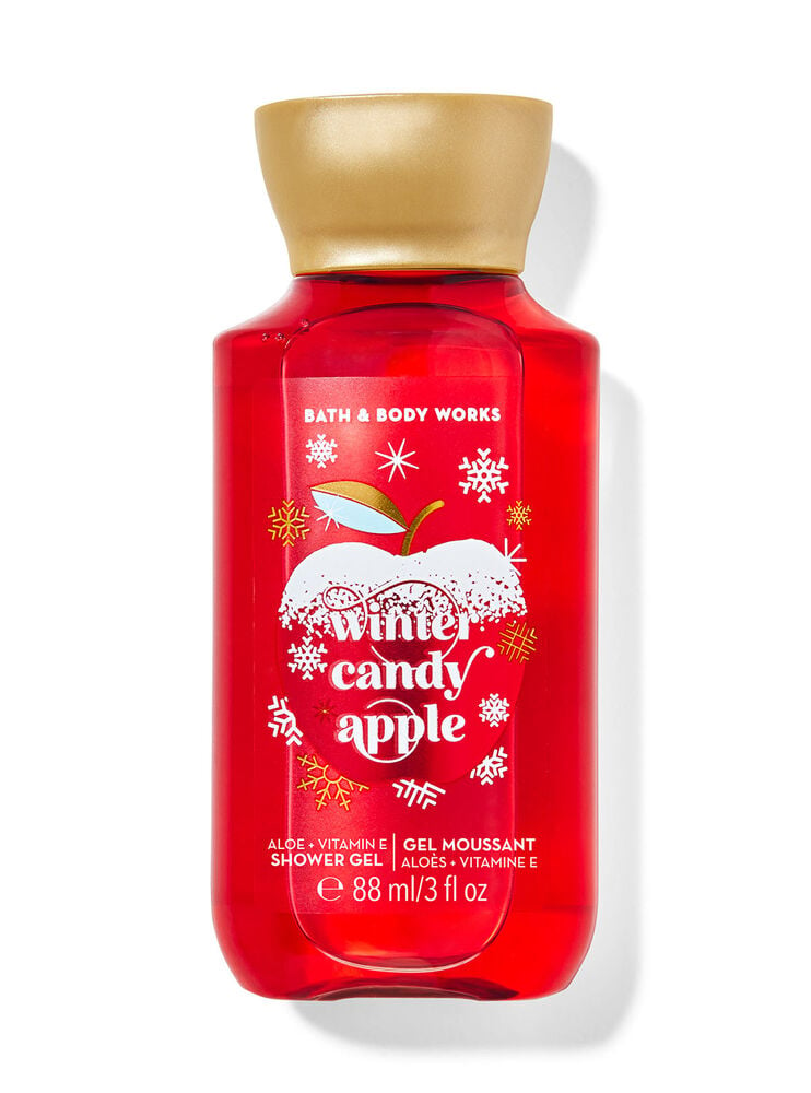 Winter Candy Apple Travel Size Shower Gel