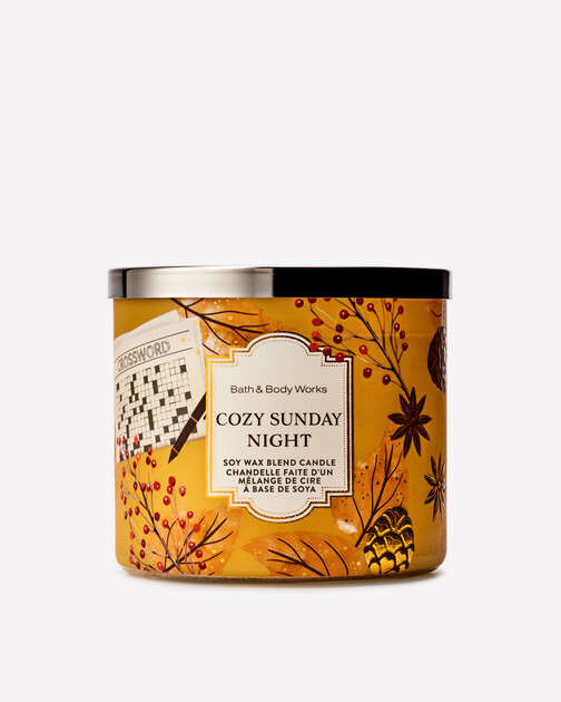 Cozy Sunday Night 3-Wick Candle