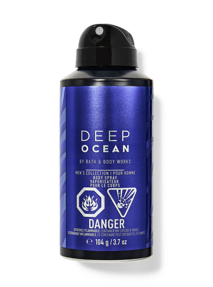 Deep Ocean Body Spray Bath and Body Works
