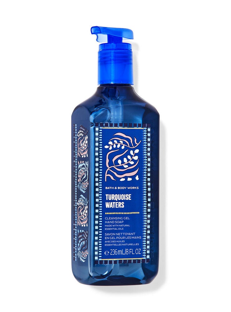 Turquoise Waters Cleansing Gel Hand Soap Bath and Body Works
