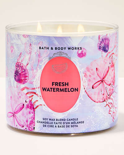 Fresh Watermelon 3-Wick Candle