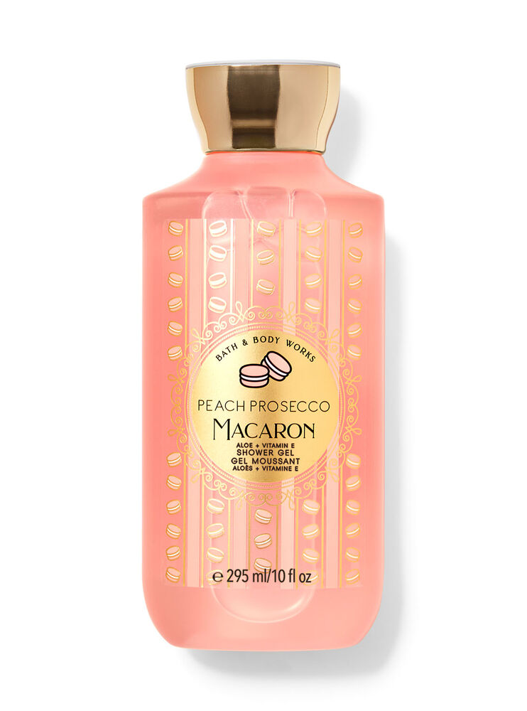 Peach Prosecco Macaron Shower Gel