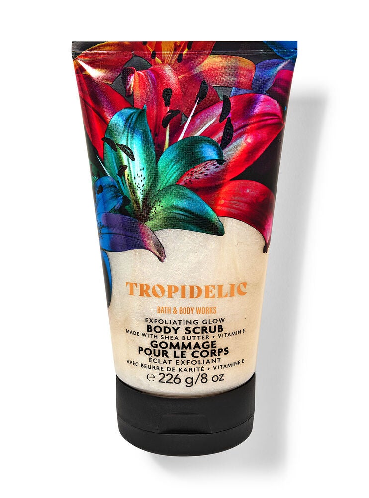 Tropidelic Exfoliating Glow Body Scrub Bath and Body Works