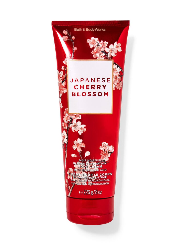 Japanese Cherry Blossom Ultimate Hydration Body Cream Bath and Body Works