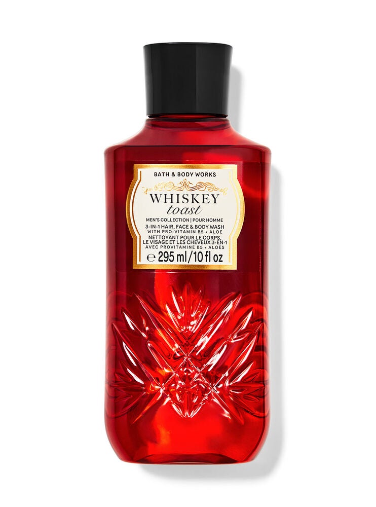 Whiskey Toast 3-in-1 Hair, Face & Body Wash | Bath and Body Works