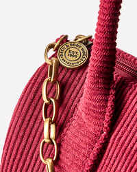 Burgundy Handbag Cosmetic Bag