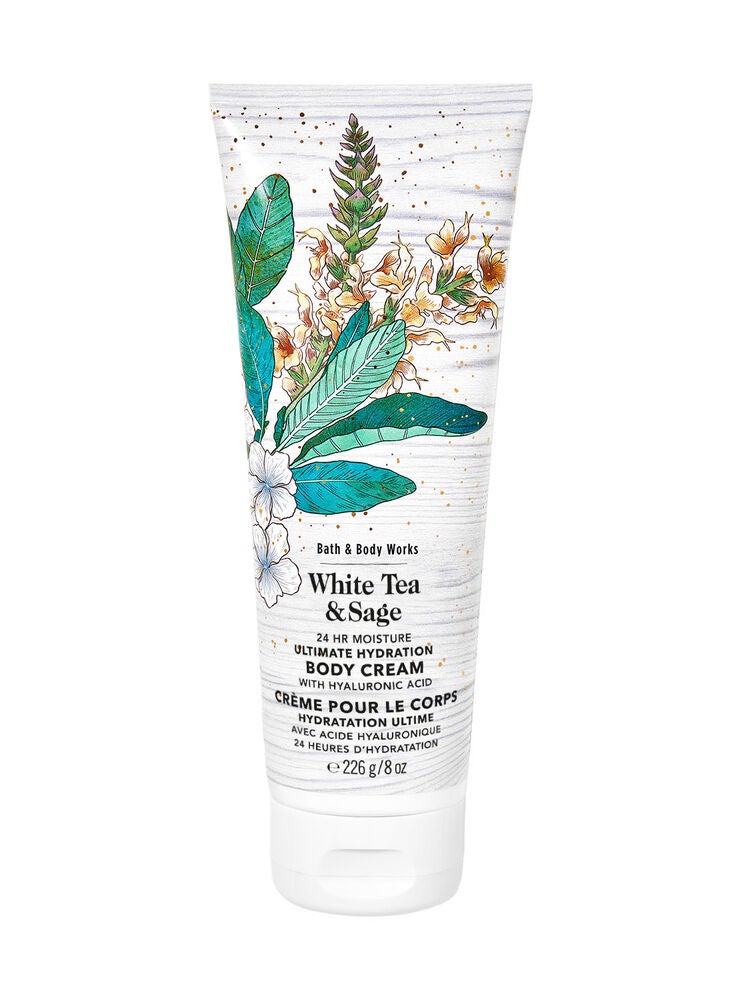 White Tea & Sage Ultimate Hydration Body Cream Bath and Body Works