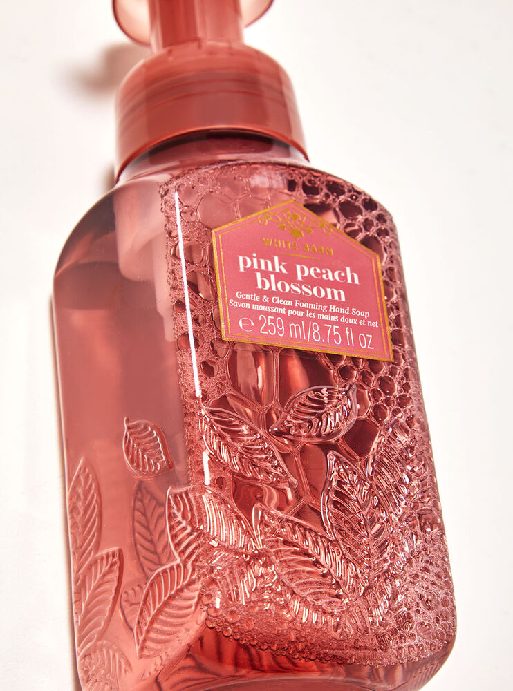 Pink Peach Blossom Gentle & Clean Foaming Hand Soap Image 2