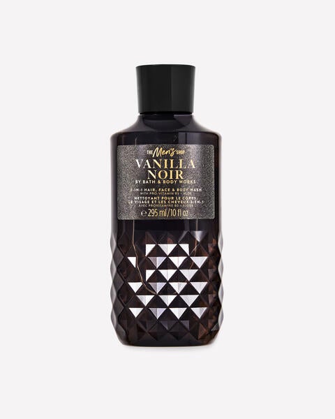 Nettoyant corps, visage et cheveux Vanilla Noir