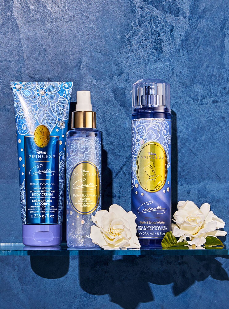 Cinderella Diamond Shimmer Body Mist 6) Bath Body Works Disney