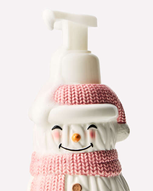 Knit Snowman Gentle & Clean Foaming Hand Soap Dispenser
