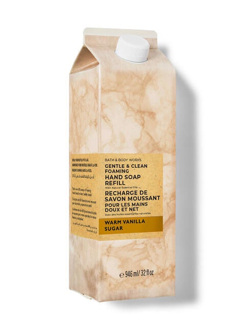 Recharge de savon moussant doux et net Warm Vanilla Sugar