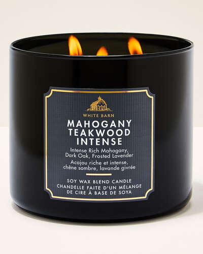 Mahogany Teakwood Intense 3-Wick Candle