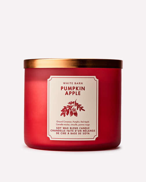 Pumpkin Apple 3-Wick Candle
