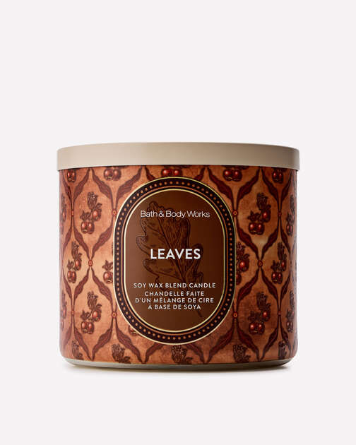 Leaves 3-Wick Candle