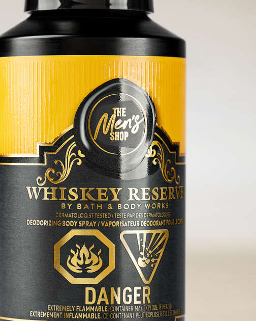 Whiskey Reserve Deodorizing Body Spray