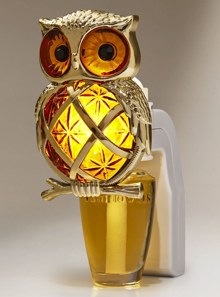 Fiber Optic Owl Nightlight Wallflowers Fragrance Plug Image 1