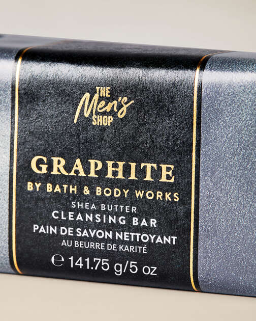 Graphite Shea Butter Cleansing Bar