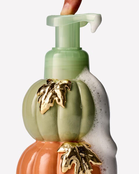 Stacked Pumpkin Gentle & Clean Foaming Hand Soap Dispenser