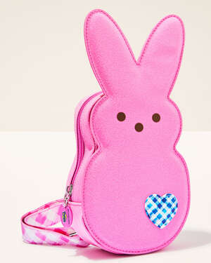 PEEPS&reg; Pink Marshmallow Bunny Cosmetic Bag