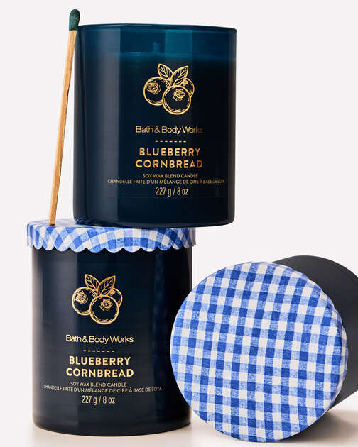 Blueberry Corn Bread Single Wick Candle