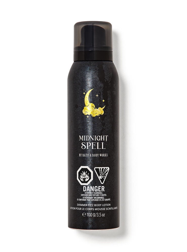Midnight Spell Shimmer Fizz Body Lotion Bath and Body Works