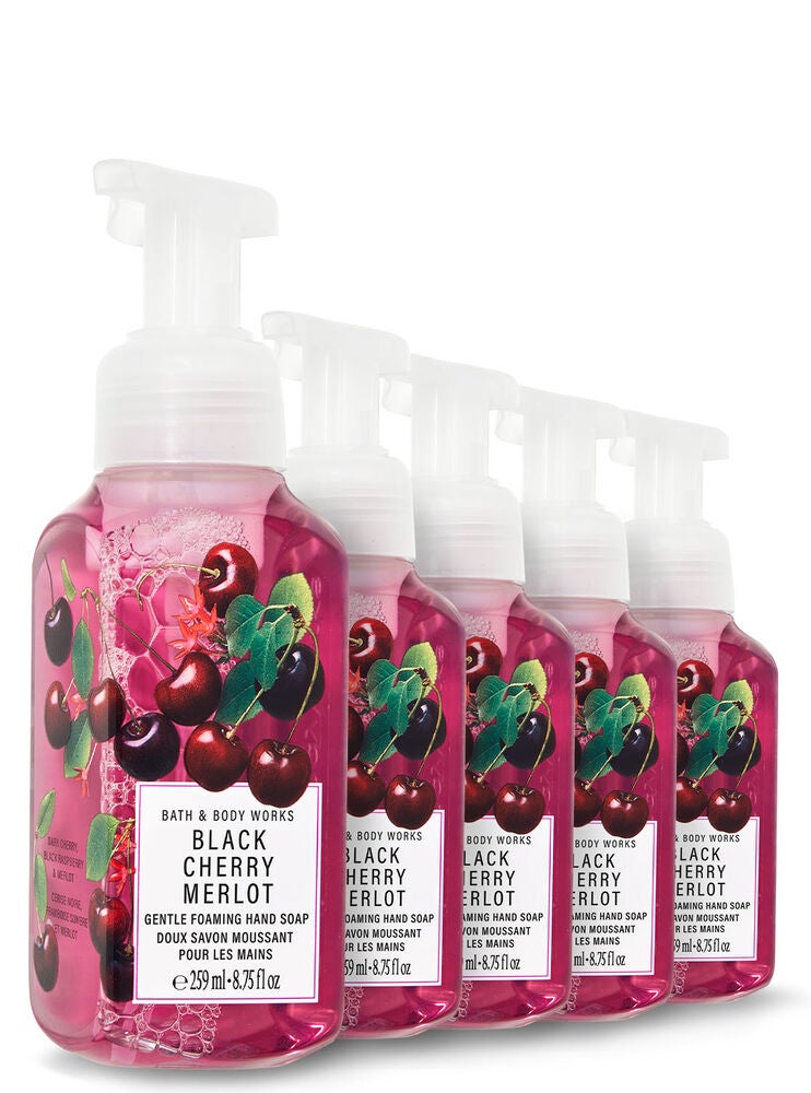 Black Cherry Merlot Gentle Foaming Hand Soap Bath and Body Works