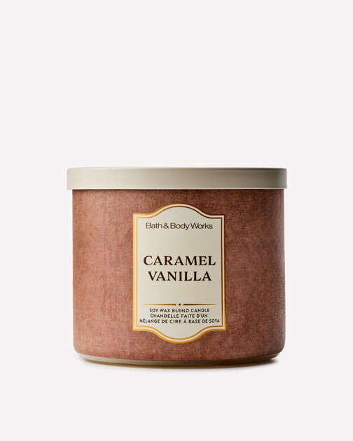Caramel Vanilla 3-Wick Candle