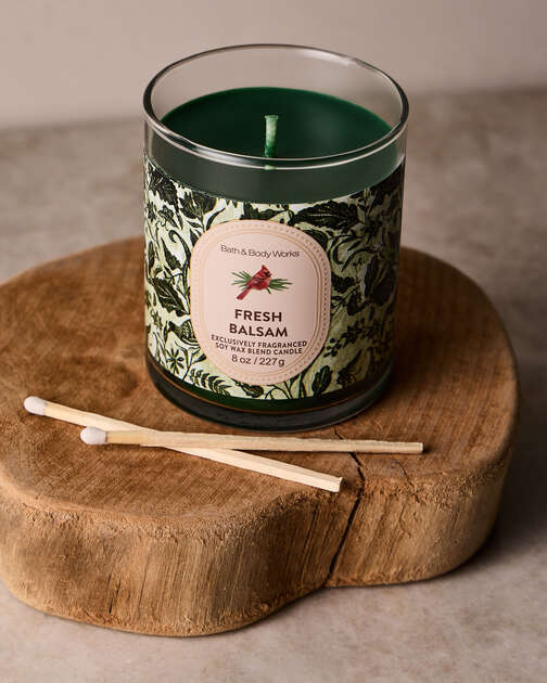 Fresh Balsam Single Wick Candle