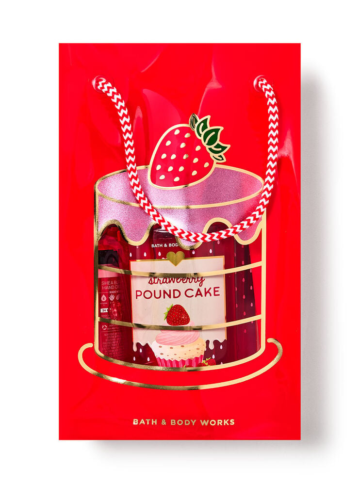 Strawberry Pound Cake Gift Bag Set Image 2
