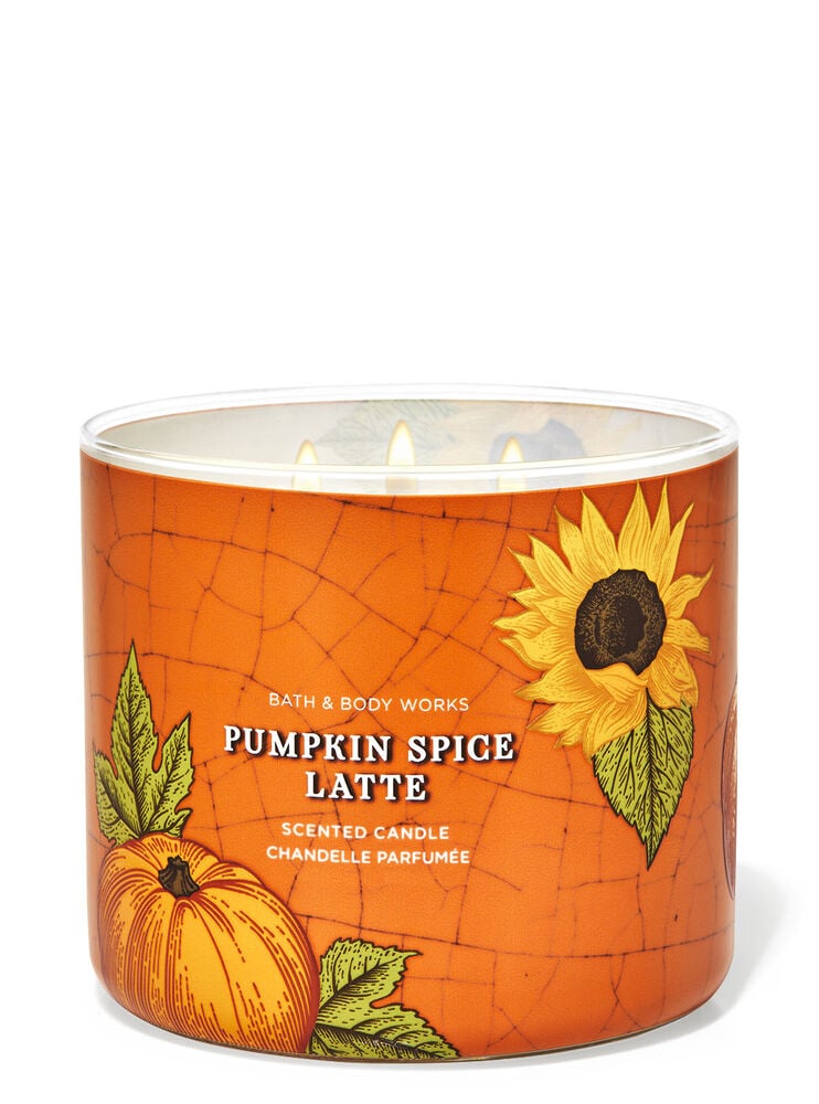 Pumpkin Spice Latte 3-Wick Candle