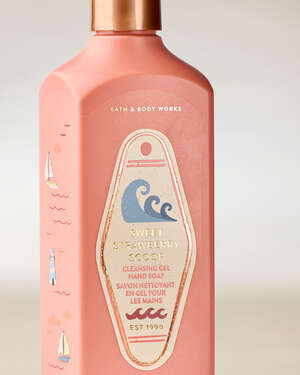 Sweet Strawberry Scoop Cleansing Gel Hand Soap